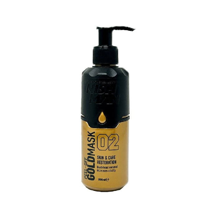 Mascarilla Dorada Nish Man Peel-Off 02 200ml Emp24