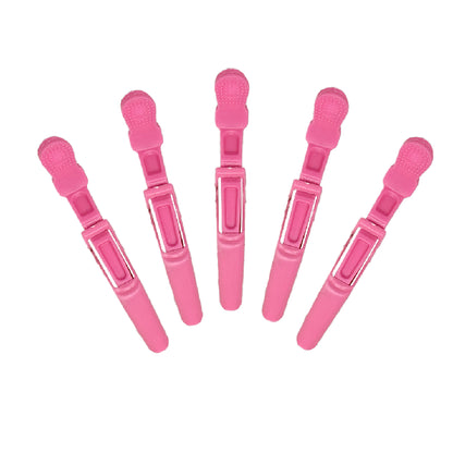 Pinza Cocodrilo VR Rosa 5pza TIJ116R