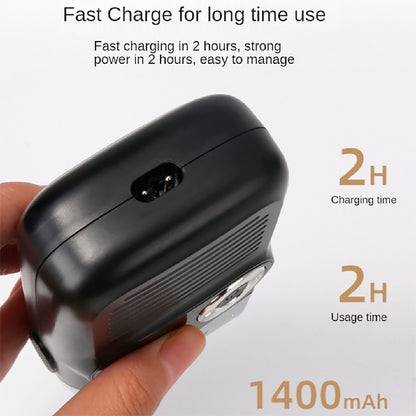 Shaver Kemei Negra y Plata KM-2026 Shaver y Trimmer