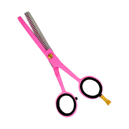 Combo Tijeras Aashta 5.5" Rosa PICBSK-66