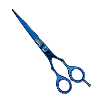 Tijera Aashta 7" Titanio Azul PS-248