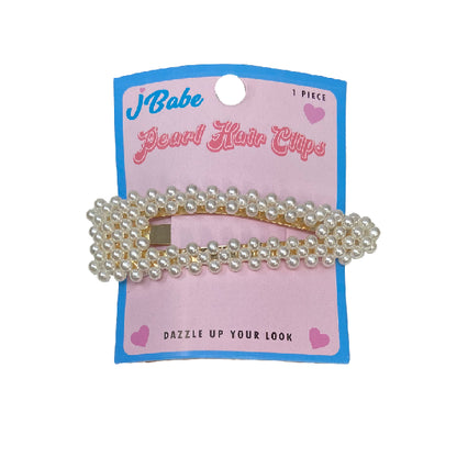 Broche Perla Jbabe Pearl Hair Clips 1pza HC01