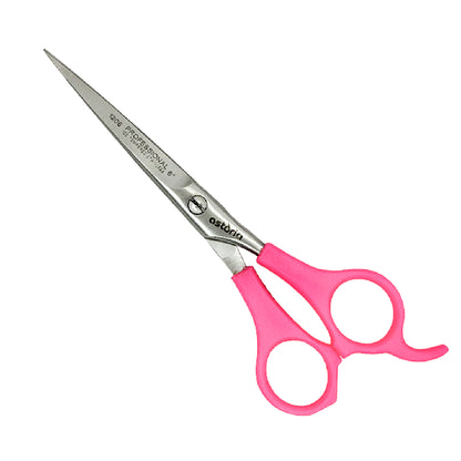 Tijera Astoria Mango Plastico Rosa 1206-ROSA