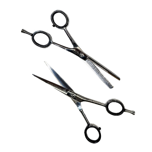 Combo Tijeras Astoria Plata Cromado 5.5" 149-208