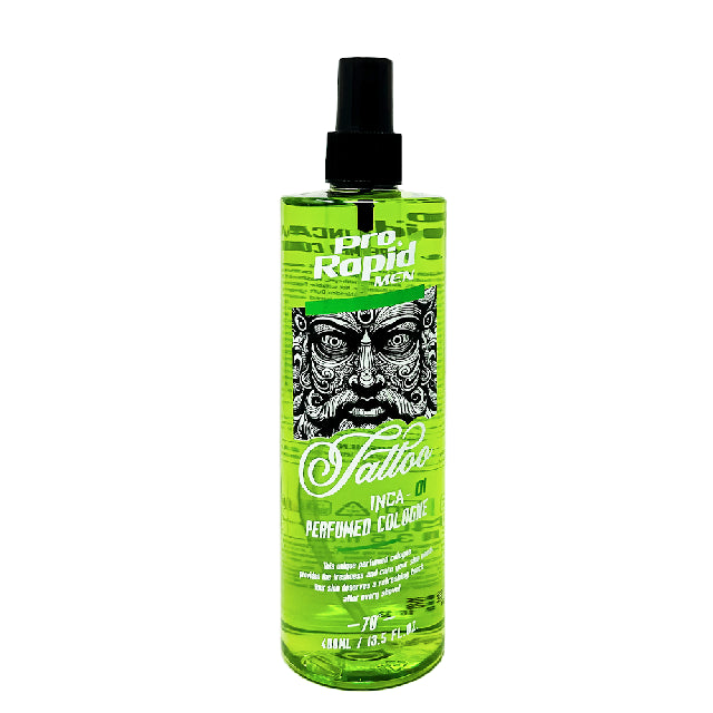 After Shave Pro Rapid 01 Verde Tattoo Inca 400ml Emp 12