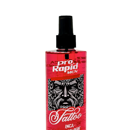 After Shave Pro Rapid 04 Rojo Tattoo Inca 400ml Emp 12