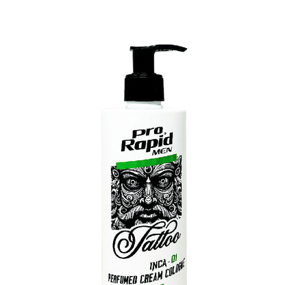 After Shave Pro Rapid Crema 01 Verde Tattoo Inca 400ml Emp 12