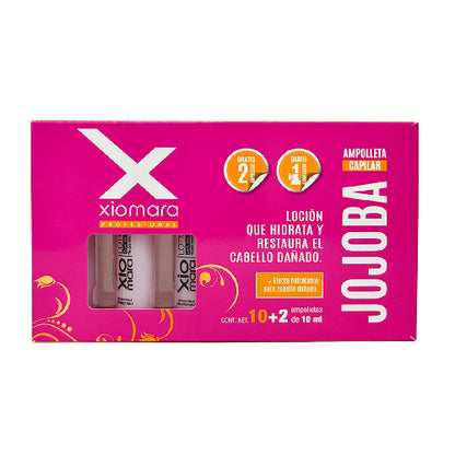 CAJA Ampolleta Xiomara Jojoba 12pza
