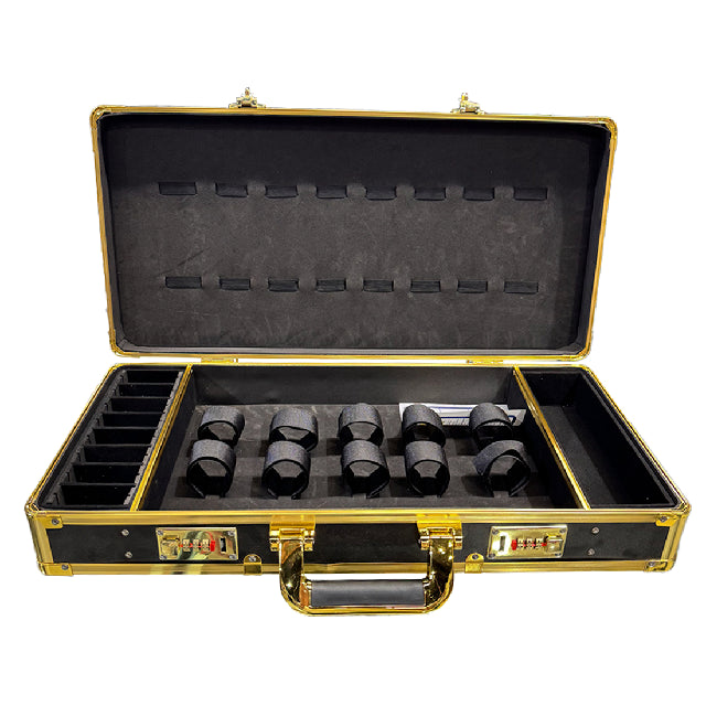 Maletin Hairstar Negro Dorado A263