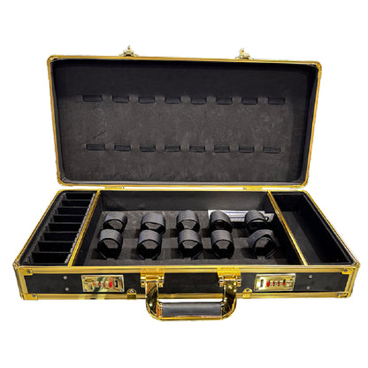 Maletin Hairstar Negro Dorado A263