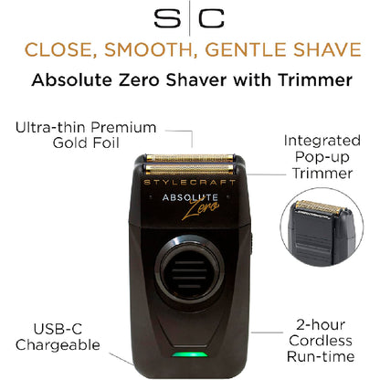 Shaver SC Absolute Zero Style Craft Negra