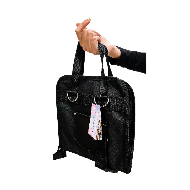 Cangurera Estuche Barbest Brochas Negro 1966 Bst-Sb-28