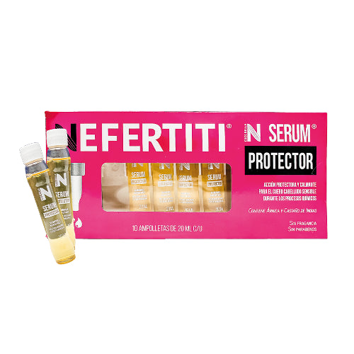 Caja Ampolletas Nefertiti Serum Protector 10Pza