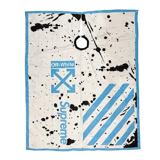Capa Beauty B Premium Off White Azul Fondo Blanco 153470