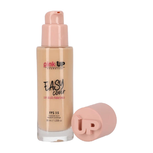 Maquillaje Liquido Pink Up Easy Cover Beige 30G