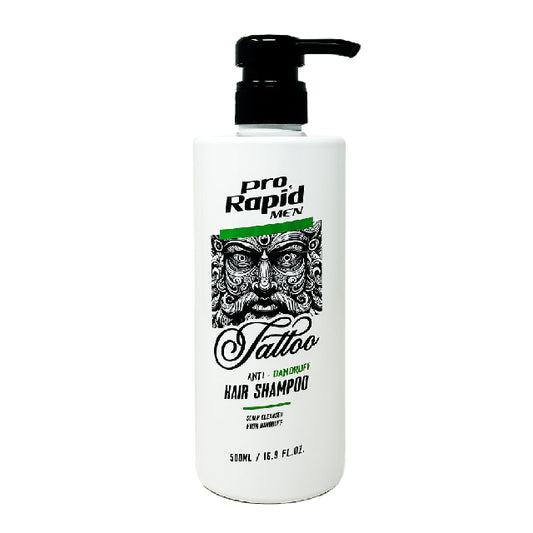 Shampoo Pro Rapid Anticaspa Anti Dandruff Tattoo 500Ml Emp 48
