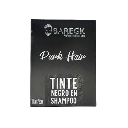 Caja Tinte Negro Baregk Dark Hair Shampoo 10Pza Emp 64