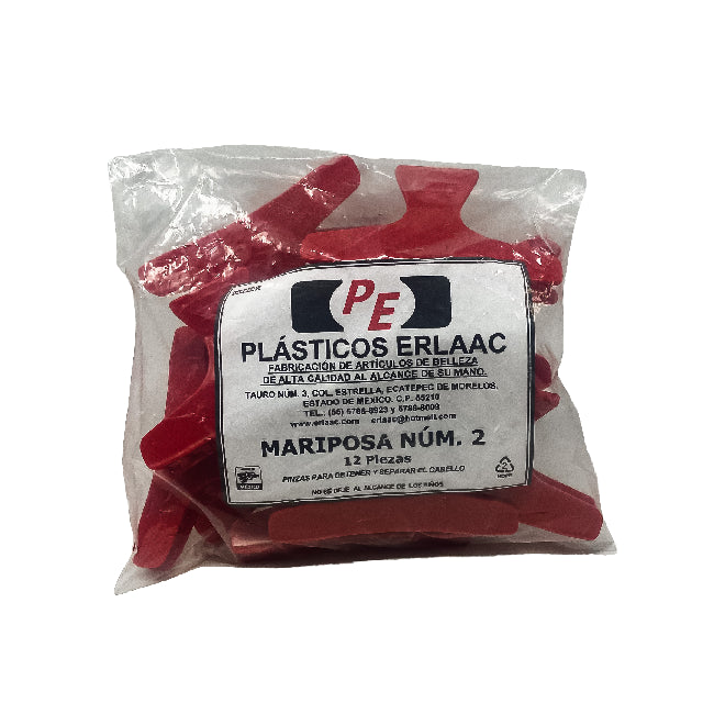 Pinza Mariposa Ari Grande Bolsa 12Pza