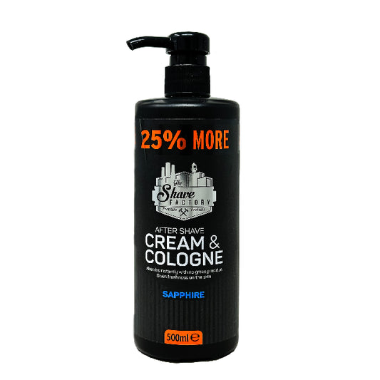 After Shave Shave Factory Sapphire 500Ml