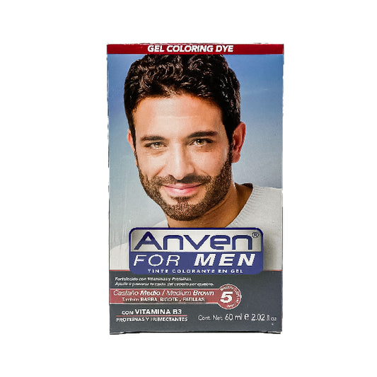 Tinte Anven For Men Castaño Medio 60Ml