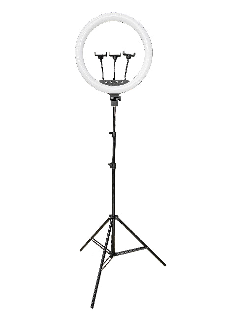 Aro De Luz Wong Tres Soportes Con Control 18" 1750-10 Emp10