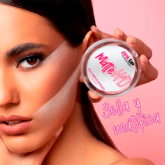Polvo Translucido Pink Up Matte Hd Pkhd