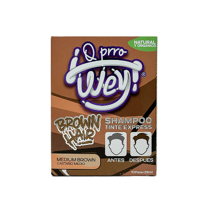 Caja Tintes Q Prro Wey Castaño Medio 10Pza