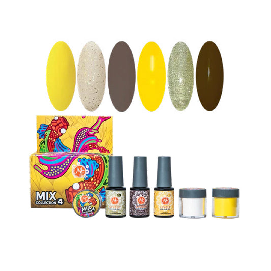 Combo Mc Nails Mix Collection #4 6Pza Mcmc004