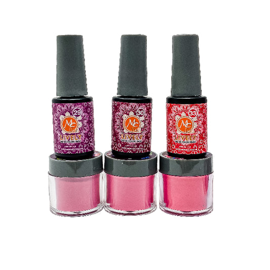 Combo Mc Nails Mix Collection #5 6Pza Mcmc005