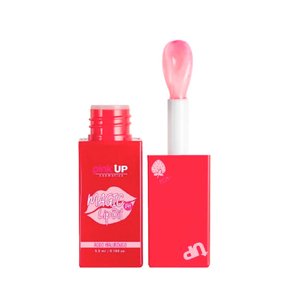 Gloss Pink Up Magic Lip Oil Fresa 5.5Ml