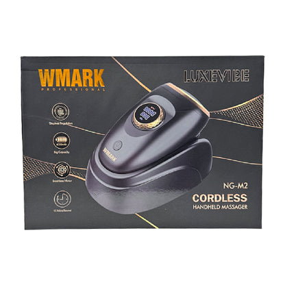 Masajeador Wmark Negro Dorado Ng-M2 Emp 10