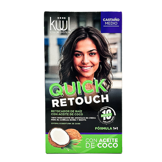 Tinte Kuul Quick Retouch Castaño Medio 10 Minutos