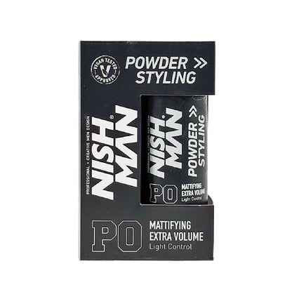 Polvo Voluminizador Nish Man Mattifying P0 20G Emp48