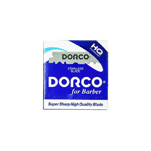 Navaja Dorco Mitades Azul Jabonera 100Pza