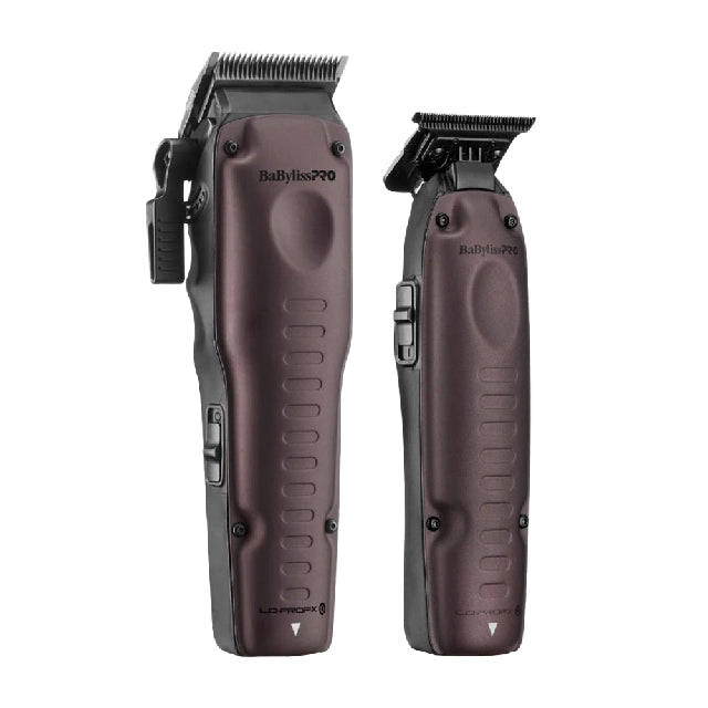 Combo Babyliss Clipper Y Trimmer Lo Pro Fx One Morado + Cargador Con 2 Baterias