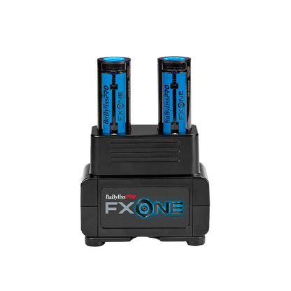 Combo Babyliss Clipper Y Trimmer Lo Pro Fx One Morado + Cargador Con 2 Baterias