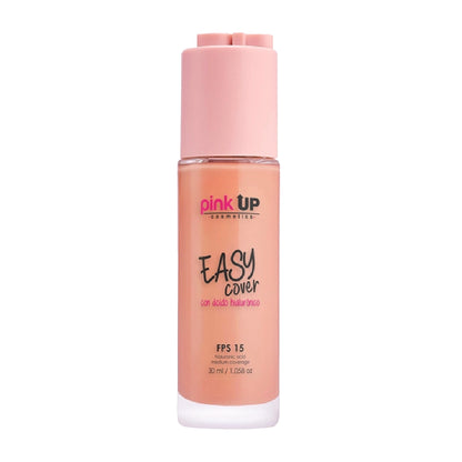 Maquillaje Liquido Pink Up Easy Cover Cinnamon Pkec700