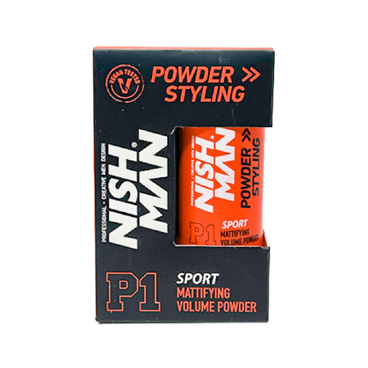 Polvo Voluminizador Nish Man P1 Sport Naranja 20g Emp48