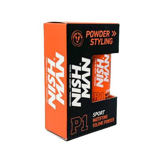 Polvo Voluminizador Nish Man P1 Sport Naranja 20g Emp48