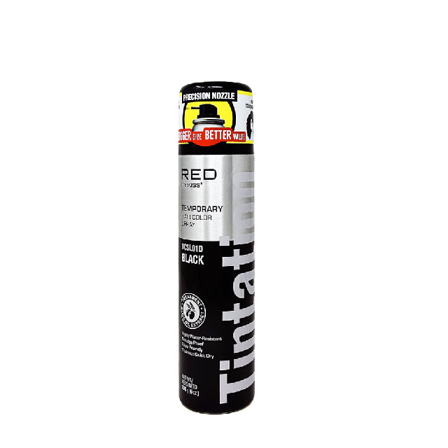 Retocador Temporal Kiss Express Spray Black Tintatinn 170G