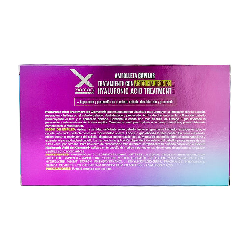 Caja Ampolleta Xiomara Acido Hyaluronico 12Pza