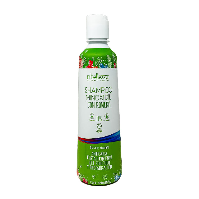 Shampoo In Belleza Minoxidil Con Romero 500G Emp 12