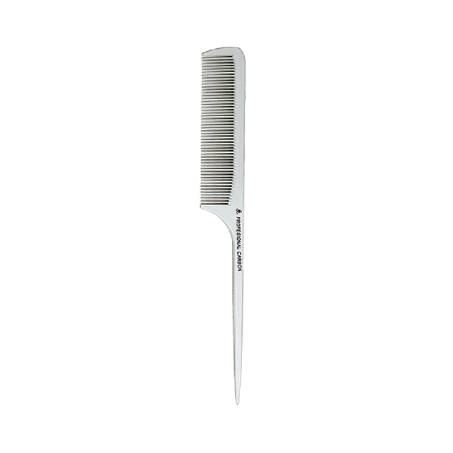 Peine Lobo Ceramica Carbon Colita 24Cm Blanco Pe-70539
