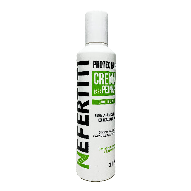 Crema Peinar Nefertiti Cabello Liso 300Ml