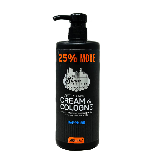 After Shave Shave Factory Sapphire 500Ml