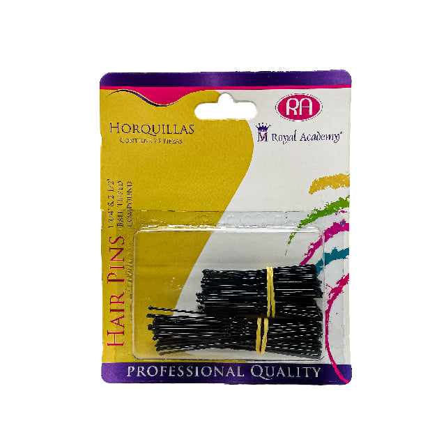 Horquilla Royal Academy Mixta 1 3/4" Y 2 1/2" 75Pza 1517