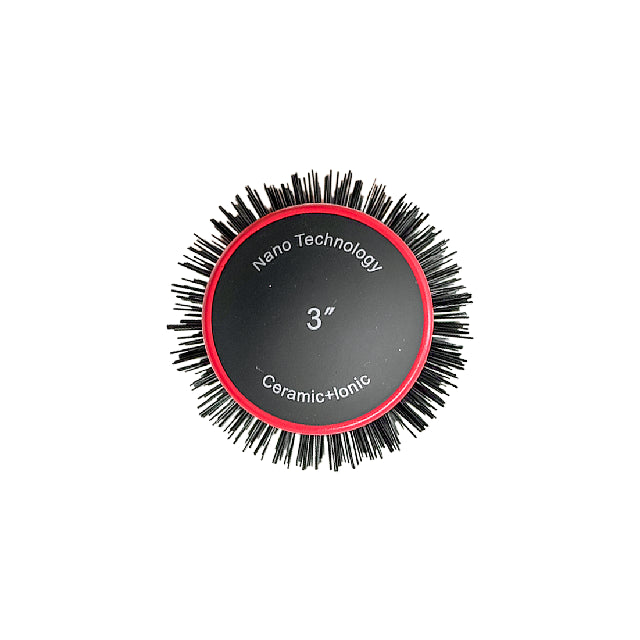 Cepillo Redondo Gm Termico Rojo 3" T-153Bk Emp 12