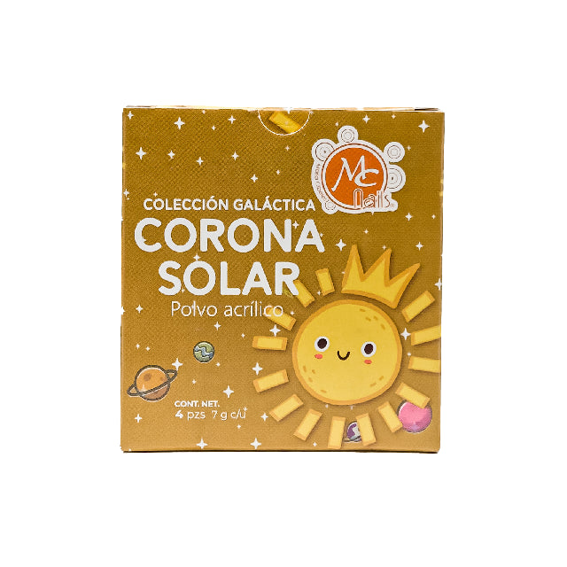 Acrilicos Mc Nails Coleccion Corona Solar 4Pza Mcca068