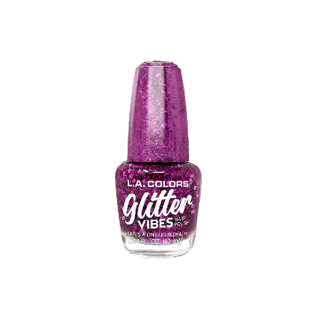Esmalte La Colors Glitter Vibes City Girl Cnl358