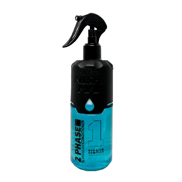Tratamiento Barba Y Cabello Nish Man Dos Fases 400Ml Emp24